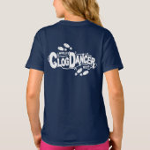 ヴィンテージクロダンサー詰まりシューズ両面 Tシャツ (裏面)