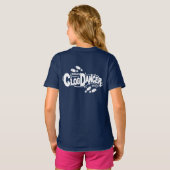 ヴィンテージクロダンサー詰まりシューズ両面 Tシャツ (裏面フル)