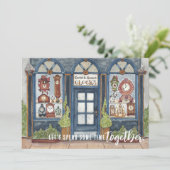 ヴィンテージクロックショップニューイヤーイブパーティー 招待状 (スタンド正面)