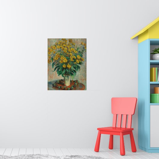 ヴィンテージクロードモネエルサレム ポスター (子ども部屋1)