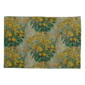 ヴィンテージクロードモネエルサレムArtichokes Duvet 枕カバー (裏面-左)