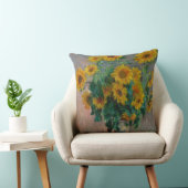 ヴィンテージクロードモネブーケ クッション (椅子)