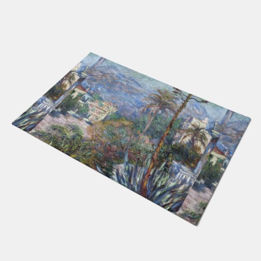 ヴィンテージクロードモネヴィラズアットボルディゲーラ ドアマット (アングル)