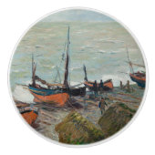 ヴィンテージクロードモネ魚釣りボート セラミックノブ (正面)