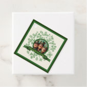 ヴィンテージクローバーセントパトリックの日の風景感謝していF フェイバータグ (インサイチュ)