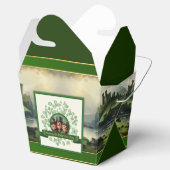 ヴィンテージクローバーセントパトリックの日ランドスケープTOFB フェイバーボックス (オープン)