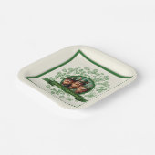 ヴィンテージクローバーセントパトリックの日レプレシャンPPP ペーパープレート (傾斜あり)