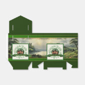 ヴィンテージクローバーセントパトリックズデイランドスケープTFB フェイバーボックス (折り畳みなし)