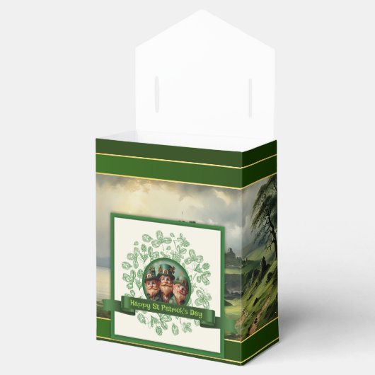 ヴィンテージクローバーセントパトリックズデイランドスケープTFB フェイバーボックス (オープン)