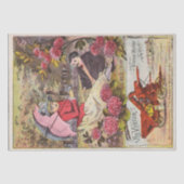 ヴィンテージクローバーマシン広告 薄葉紙 (正面)