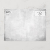 ヴィンテージクールキャットカスタムTHANK YOUポストカード ポストカード (裏面)