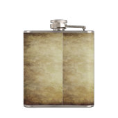 ヴィンテージクールトレンディーグランジアイリッシュシャムロック フラスク (裏面)