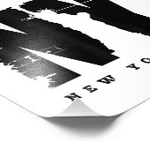 ヴィンテージクールニューヨークシティスタイルTシャツ、ニューY フォトプリント            (角)