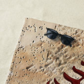 ヴィンテージクールビーチタオル,パーソナライズされた ビーチタオル (インサイチュ)