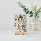 ヴィンテージクール日本クラシックデモンインクタトゥーアート 名刺 (スタンド正面)