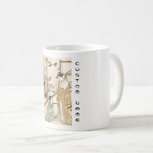 ヴィンテージクール浮世絵 コーヒーマグカップ (正面右)