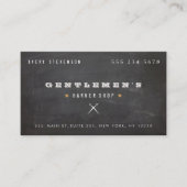 ヴィンテージクール理容師の鋏 名刺 (正面)