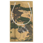 ヴィンテージク日本のランズゴールデンバックドロップ抱き枕 スモールペーパーバッグ (裏面)