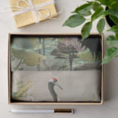 ヴィンテージク日本のレーンの切り離 薄葉紙 (ギフト)