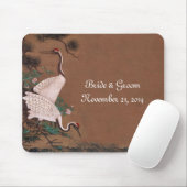 ヴィンテージク日本のレーン結婚式招待状 マウスパッド (マウス)