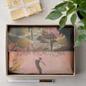 ヴィンテージク日本のレーン#2デクページティッシュペーパー 薄葉紙 (ギフト)