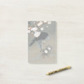 ヴィンテージク日本のロウッドブロックプリント ポストイット (デスク上)