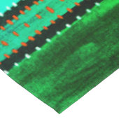 ヴィンテージグアテマラレインボーテーブルクロス テーブルクロス (アングル)