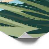 ヴィンテージグアテマラ旅行ポスタープリント ポスター (角)