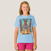 ヴィンテージグインスパイアレーWile E. Coyote Tee — ミニマル Tシャツ (正面フル)