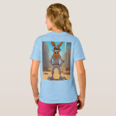 ヴィンテージグインスパイアレーWile E. Coyote Tee — ミニマル Tシャツ (裏面フル)