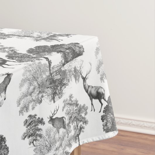 ヴィンテージグエレガントレーフランスのトイルディアフォレスト テーブルクロス (インサイチュ)