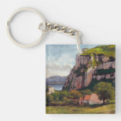 ヴィンテージグスタヴクールベットザロックオブオートピエール キーホルダー (正面)