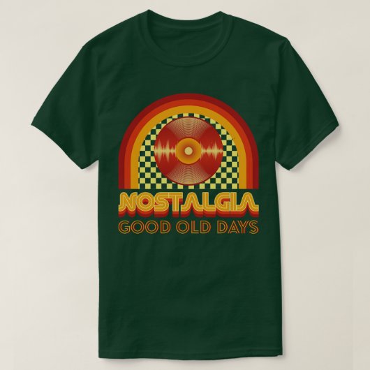 ヴィンテージグッドオールド日ビニール Tシャツ (デザイン正面)