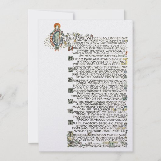 ヴィンテージグッドキングウェンチェスラスバイジェシー・キング シーズンカード (正面)