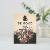 ヴィンテージグッドデビルハガキ ポストカード (スタンド正面)