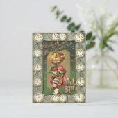 ヴィンテージグッドラックテイ、このハロウィーン ポストカード (スタンド正面)