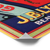 ヴィンテージグッドラックブランドJ. Bl Lytle Co. Crate Labe ポスター (角)