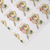 ヴィンテージグッドラック鏡ティッシュペーパー 薄葉紙 (詳細)