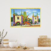 ヴィンテージグラウンズ中国の劇場 ポスター (キッチン)