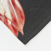 ヴィンテージグラスの花Ambrosius Bosschaer フリースブランケット (角)