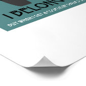 ヴィンテージグラスゴーダブルデッカーバスアポップ・アートのート ポスター (角)