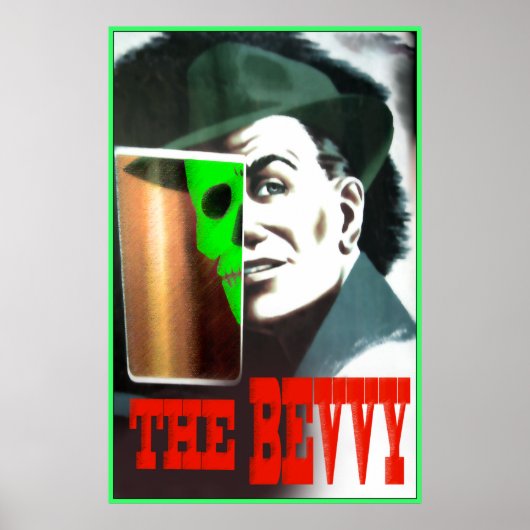 ヴィンテージグラスゴーBevyポスター ポスター (正面)