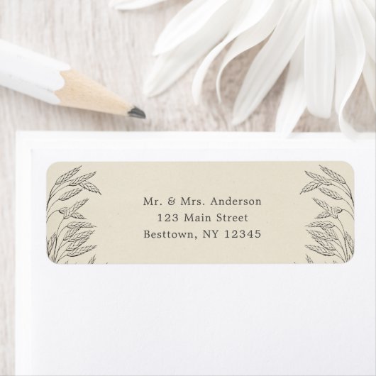 ヴィンテージグラスラインアート ラベル (インサイチュ)