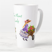 ヴィンテージグラフィックフローラ カフェラテマグ (右アングル)