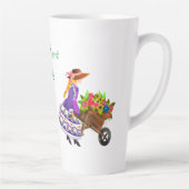 ヴィンテージグラフィックフローラ カフェラテマグ (右)