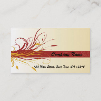 ヴィンテージグラフィックフローラ 名刺