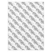 ヴィンテージグラフィックロブスター テーブルクロス (正面)