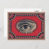 ヴィンテージグラフィック葉書 ポストカード (正面/裏面)