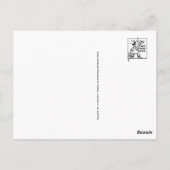 ヴィンテージグラフィック葉書 ポストカード (裏面)