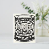 ヴィンテージグラフィック葉書 ポストカード (スタンド正面)